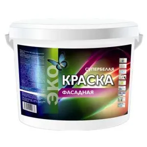 Краска "ЭКО" фасадная 14 кг